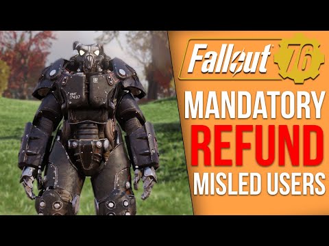Video: Pengembalian Dana Fallout 76 Ditawarkan Di Australia Kerana ZeniMax Mengakui Bahawa Pelanggan 