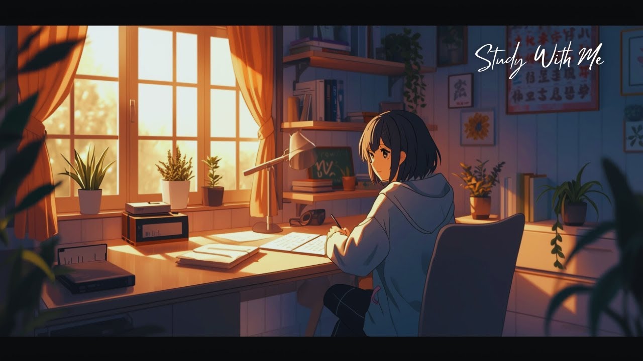 Study With Me | 1 hour | Soothing Music