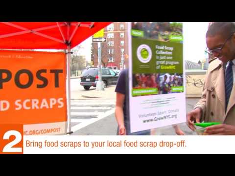 Drop Off Food Scraps In NYC