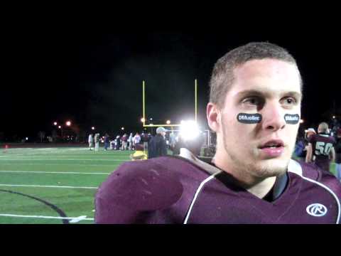 Brandon Beatty Reacts to Winning the Section II Class A Super Bowl
