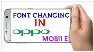 HOW TO CHANGE FONT IN ALL OPPO MOBILE screenshot 3