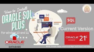Install Oracle SQL Plus on Windows Beginners SQL Tutorial 2025 Create Insert Select Table