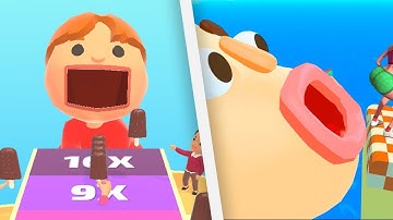 🍐 Sandwich runner Vs popsicle Stack Rider Max update Android iso gameplay video