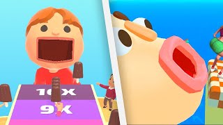 🍐 Sandwich runner Vs popsicle Stack Rider Max update Android iso gameplay video