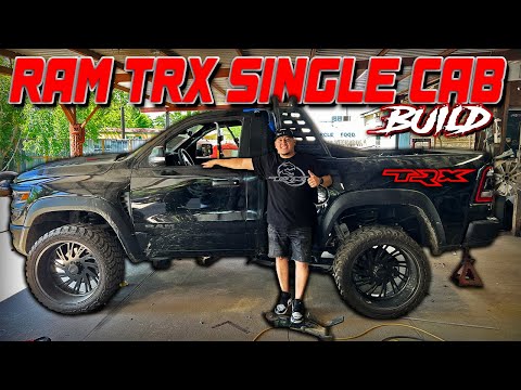 How To Make A Crew Cab TRX Into A Single Cab TRX 🤯 @dashopcustoms9437