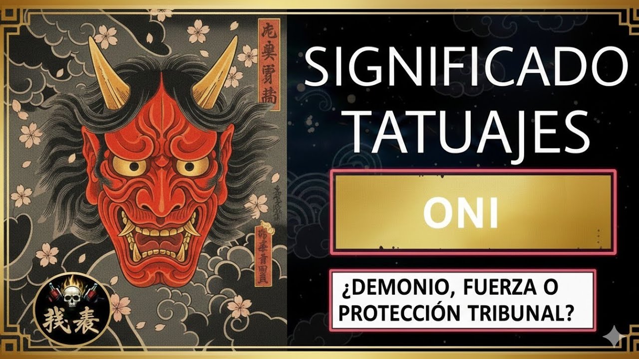 Significado de tatuaje 👹 significado de tatuaje oni - YouTube
