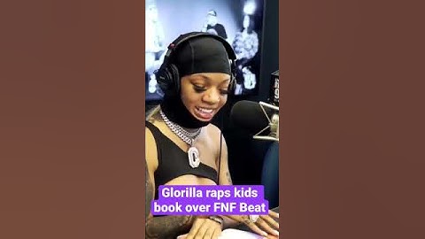 Thumbnail of Glorilla raps kids book over FNF beat