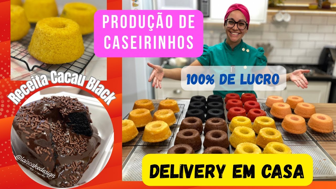 Minha Confeitaria em Casa! Rotina de Produção