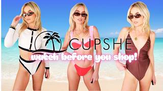 CUPSHE SWIMSUIT TRY ON HAUL! screenshot 1