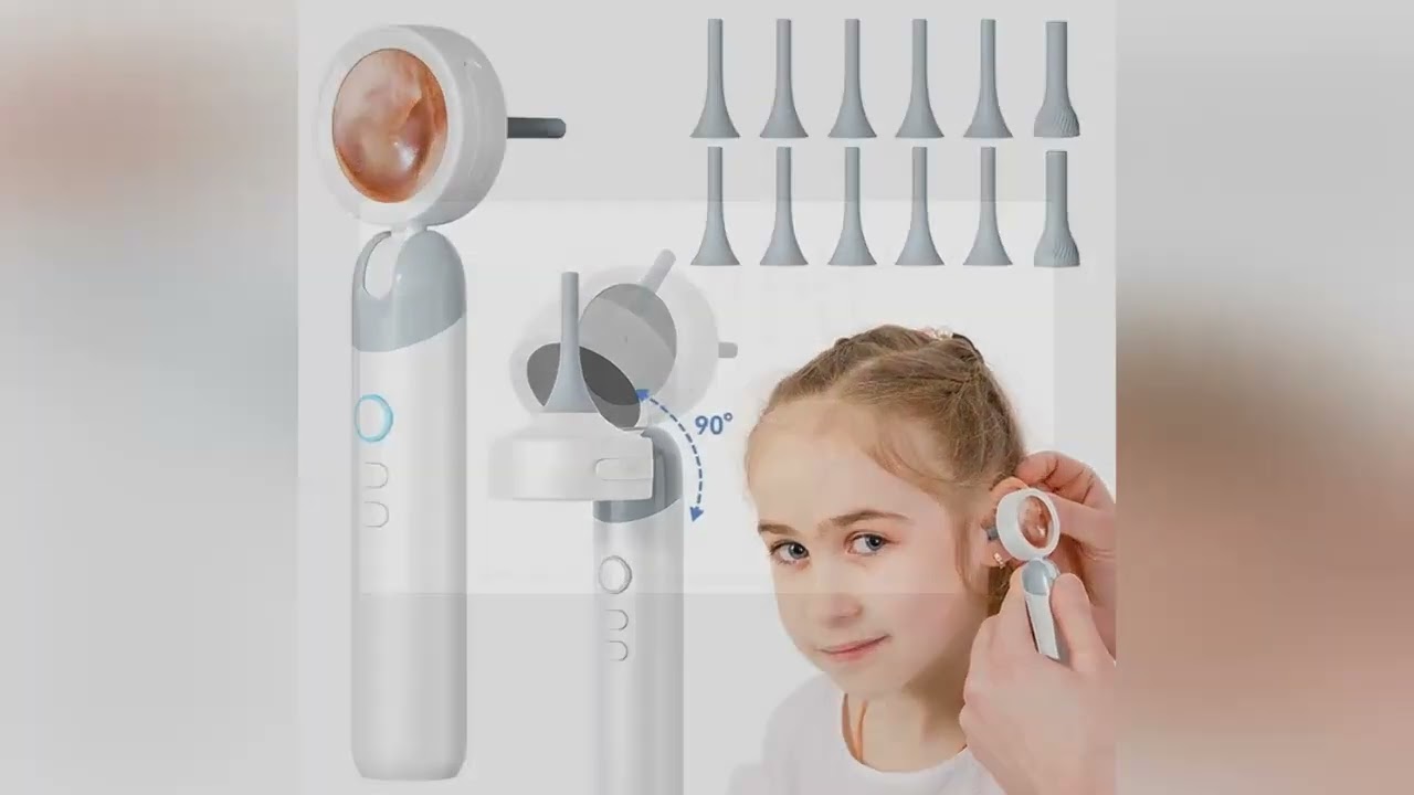 1.38'' Ear Camera Wit IPS Display and 1080P Camera Ear Check Portable Inspector for Ear Mouth Pet Wi