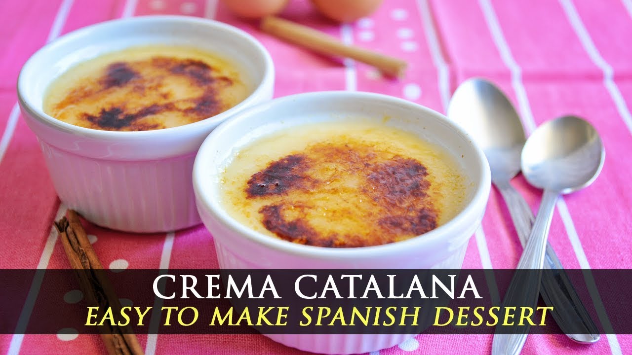 Homemade Spanish Crema Catalana Recipe 