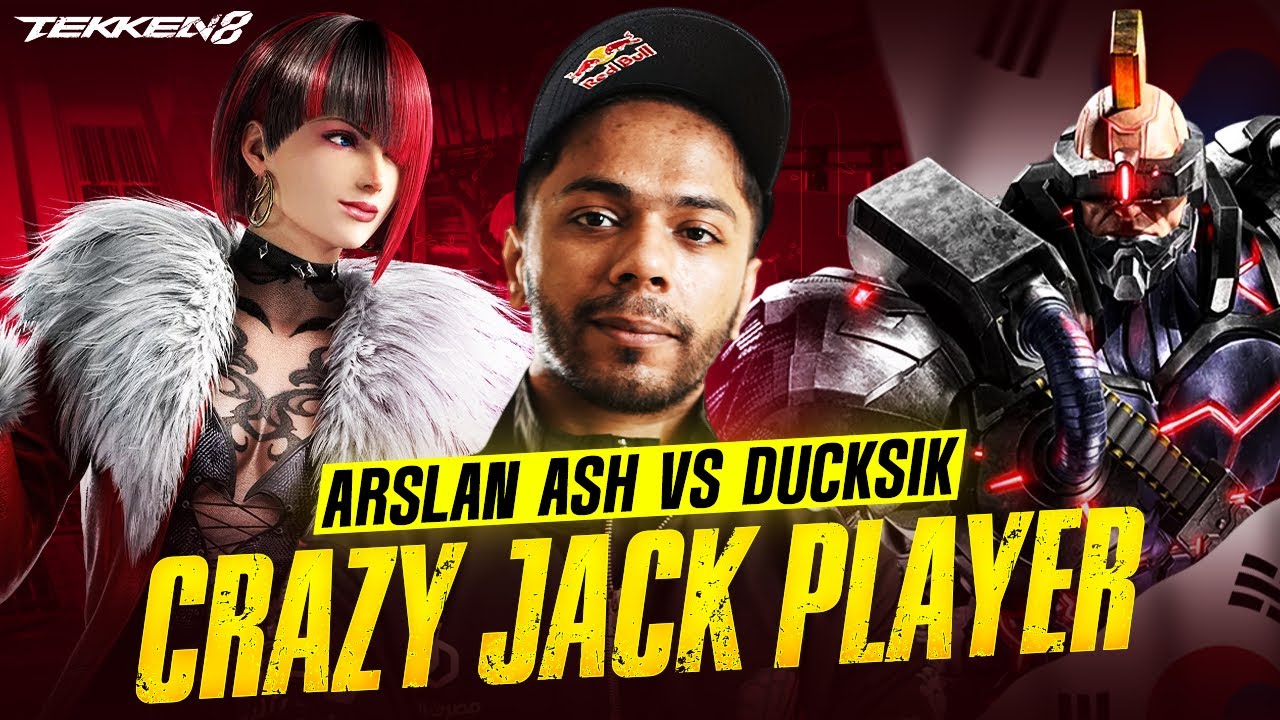 Insane Korean Jack Player - Arslan Ash (Anna) VS DuckSik (Jack) - Tekken Online 