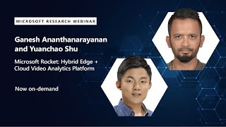 Microsoft Rocket: Hybrid Edge + Cloud Video Analytics Platform
