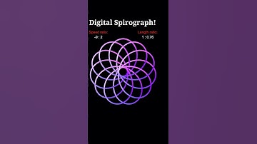 Digital Spirograph Art 36 | Geometric Art