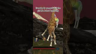 Path of Titans is Freaky. #pathoftitans #videogamememes #twerking #giraffe #dinosaurgames