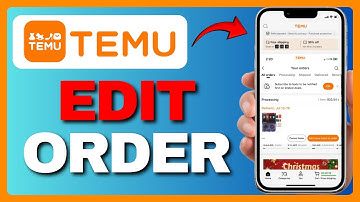 HOW TO EDIT TEMU ORDER IN 2025!