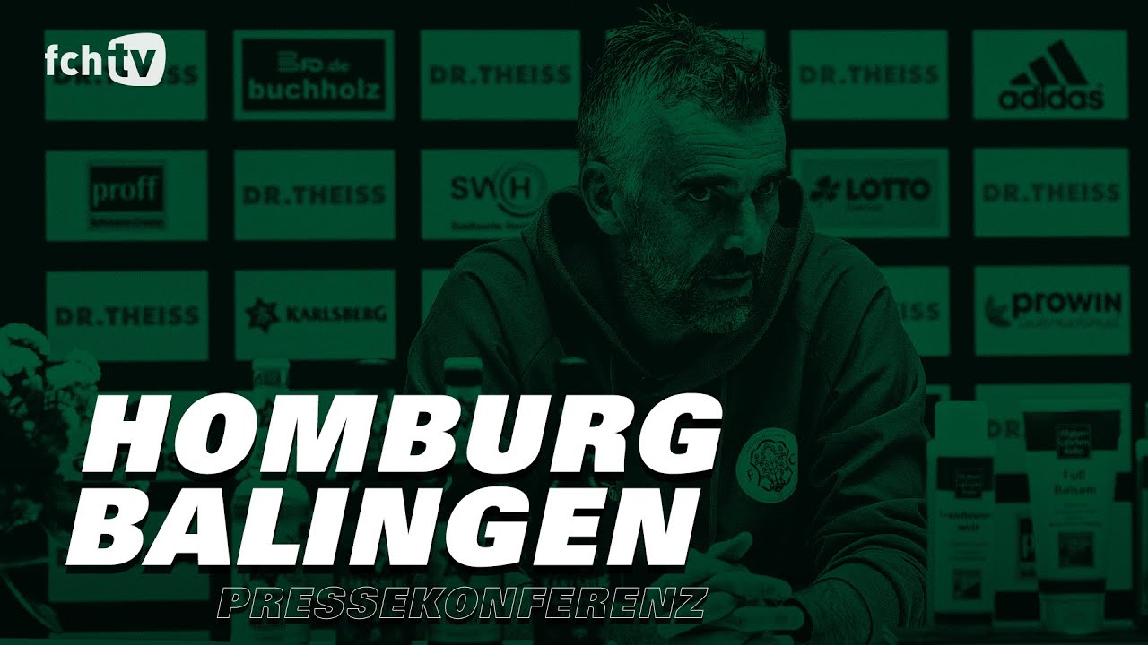 Homburg - Balingen: PK nach dem Spiel I #HOMBAL