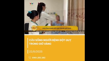 Cứu sống người bệnh đột quỵ 40 tuổi trong “giờ vàng” | VTV CẦN THƠ