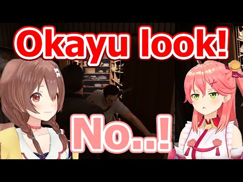 Korone accidentally calls Miko "Okayu" and instantly regrets it [Hololive/Eng Sub]