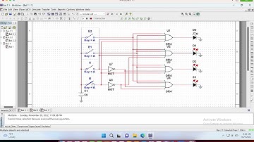 Bài 2 Mạch giải mã decoder từ 2 → 4 với đặc điểm của bộ giải mã ngõ ra tích cực