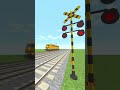Train Railway Railroad Crossing Animation 踏切 アニメ s006