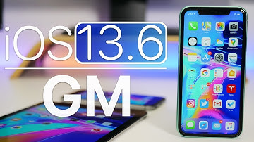 iOS 13.6 GM is Out! - What