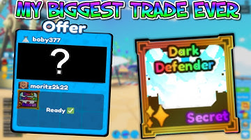 THIS IS MY BIGGEST TRADE EVER *100K VALUE* Mining simulator 2