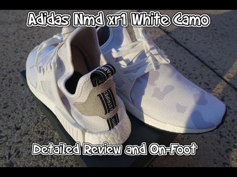 En contra símbolo Tesauro NMD XR1 WHITE DUCK CAMO Review+On Foot - YouTube