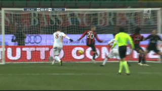 2010-2011 AC Milan - AS Roma 0-1 Commento di Carlo Zampa