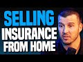 How To Sell Life Insurance From Home Over The Phone! (Insurance Telesales Training)