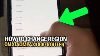 How To Change Region On Xiaomi AX1800 Router: Easy Setup Guide!