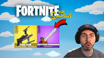 🔴LIVE - *NEW* Fortnite Simpsons Update