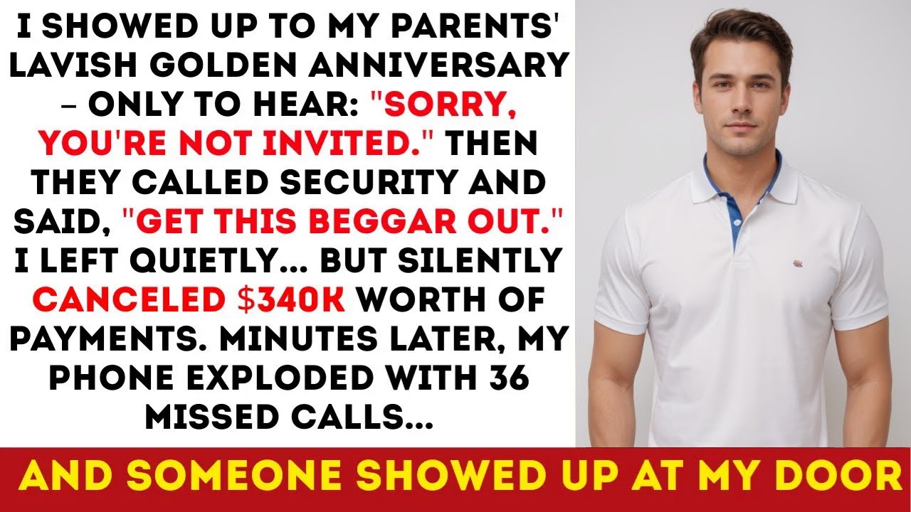 My DAD Burst Out At His Lavish Wedding Anniversary Sorry, You’re NOT Invited I Smiled But…