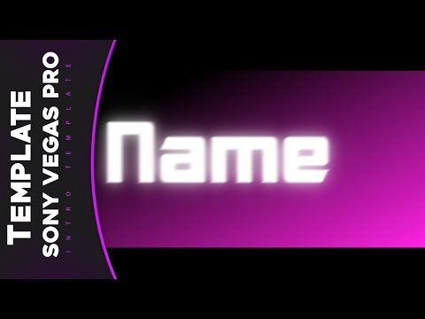 Free Intro 2D Template Sony Vegas Pro12 Free Intro 2D Template Sony Vegas Pro12
