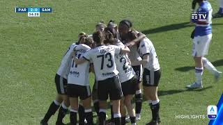 Parma-Sampdoria 3-1 | Doppio Lazaro e fulmine di Farrelly | Serie A Femminile TIM 2022/23