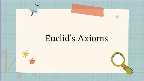 Grade 9 - Introduction to Euclid