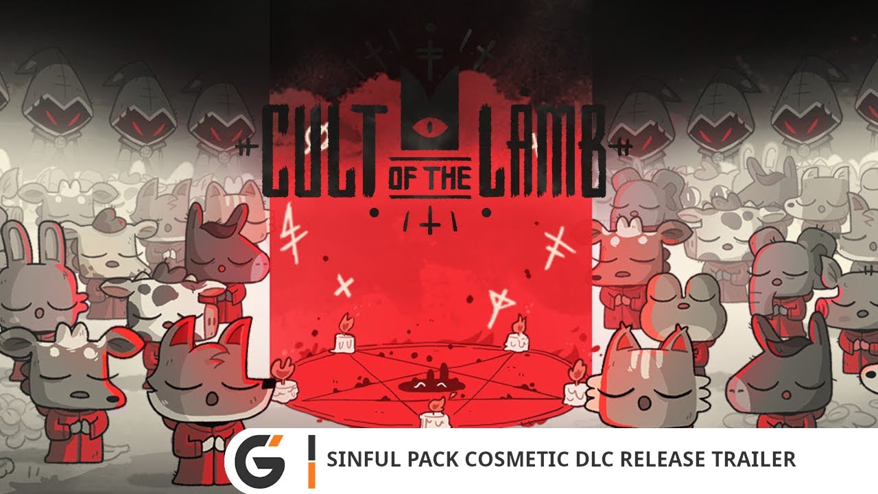 Cult of the Lamb - Sinful Pack Cosmetic DLC Release trailer - YouTube