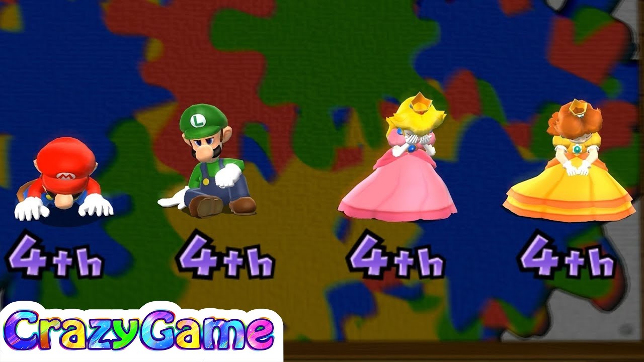 Mario Party 9 All Minigames - Master CPU Play with Wii Remote Vertically | Crazygaminghub