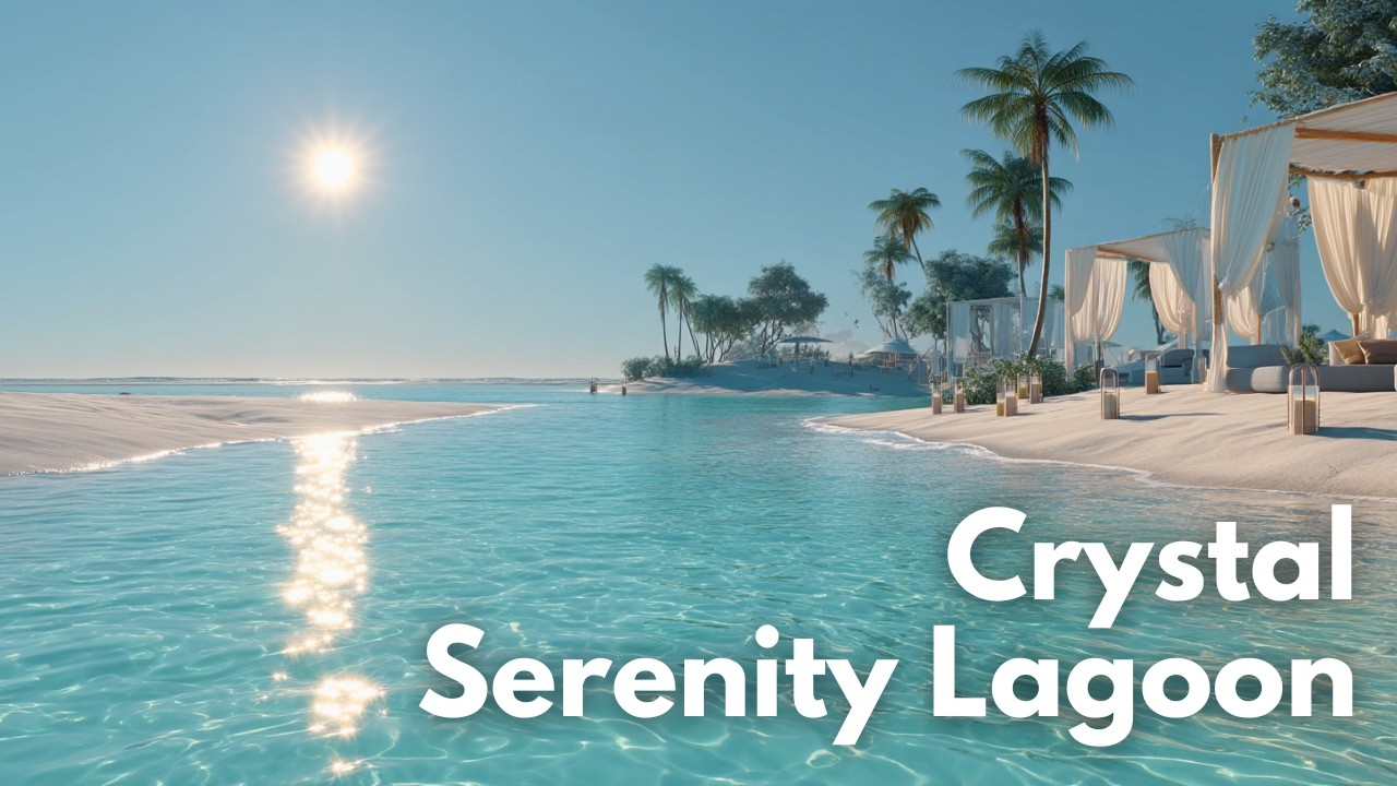 Daydream by the Lagoon | Ocean Lounge Chillout for Work & Study Music