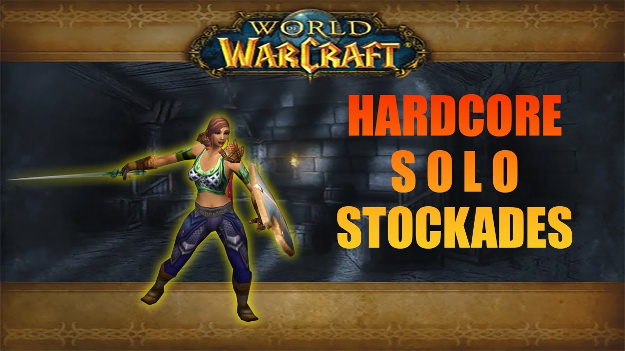 Hardcore Solo Stockades on Paladin | Classic Era