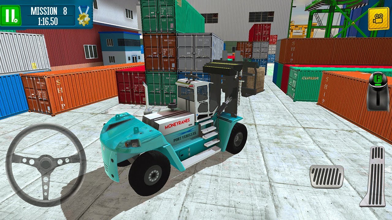 Cargo Crew: Port Truck Driver - Forklift Loading Utilities Truck Driving Game | Android Gameplay #1