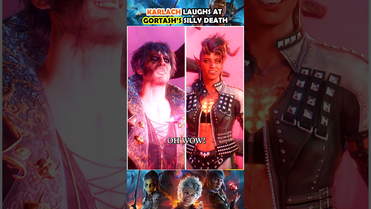 Karlach's schadenfreude moment in Baldur's Gate 3