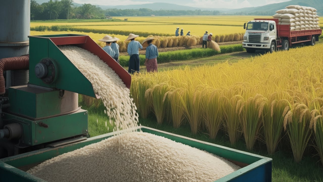 The Incredible Process Behind Thailand’s Rice Industry