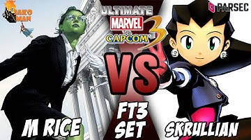 UMVC3 Parsec FT3 Set - M RICE VS Skrullian