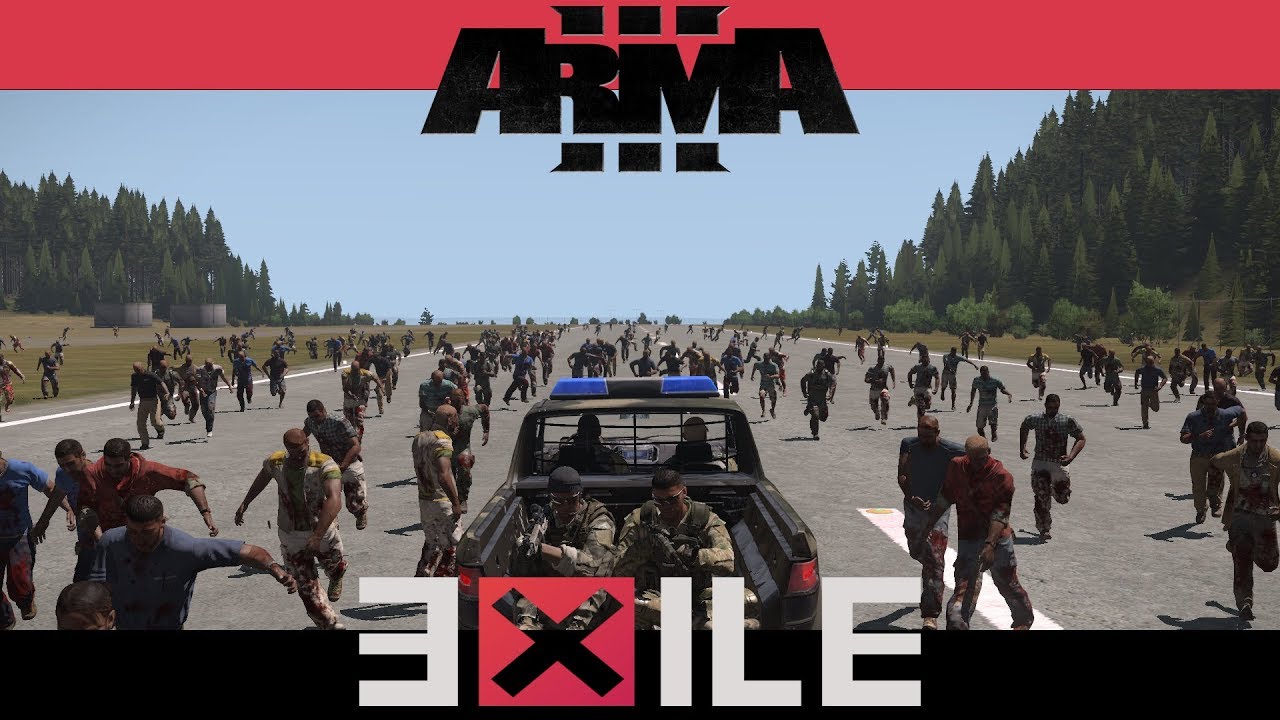 HORDE HUNTING | ARMA 3 DAYZ MOD (Exile Zombie mod)