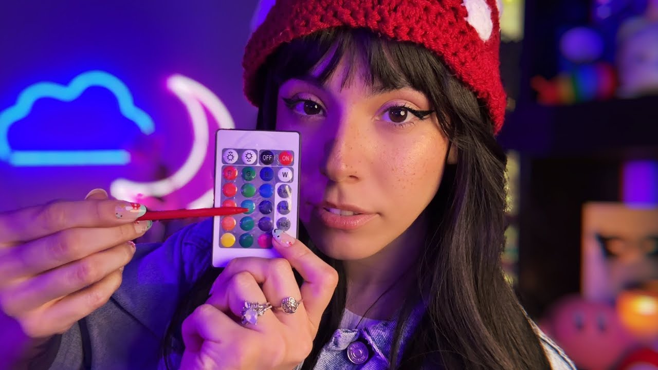 ASMR Follow My Instructions For Sleep (eyes closed at 15:21) 🍄🌻