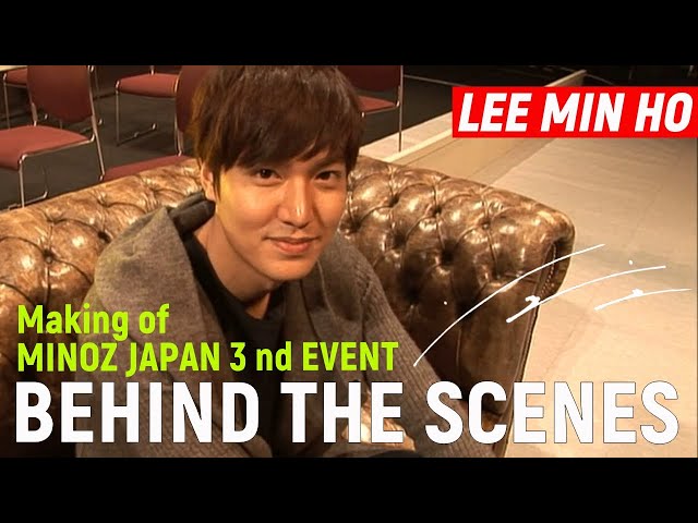 이민호 Lee Min Ho MINOZ JAPAN 3nd Event Making - YouTube