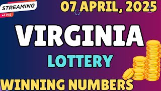 Virginia Day Lottery Results For - 07 Apr, 2025 - Pick 3 - Pick 4 - Pick 5 - Powerball - Cash4Life