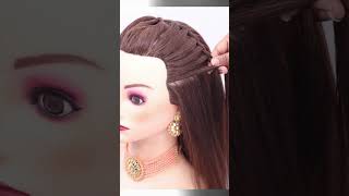 hairstyle for long hair  - beautiful hairstyle tutorial #ponytail #new #trending #viral