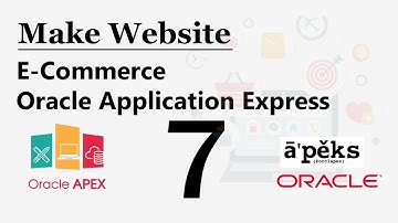 Make e-Commerce Website-Part 7 | Oracle APEX